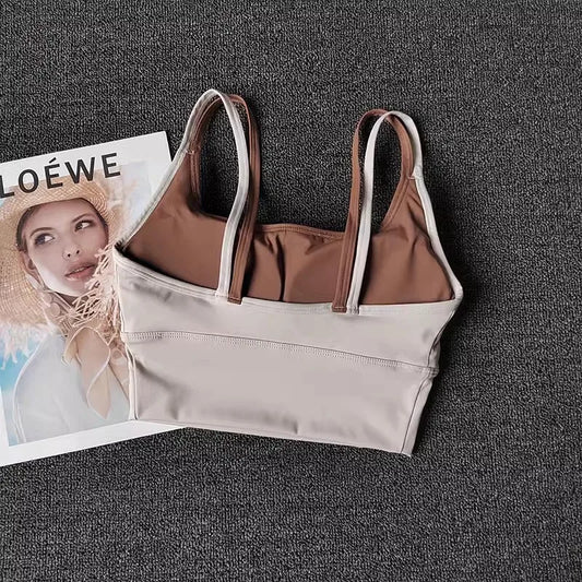 Breathable Sports Bra - Shockproof Fitness Tops