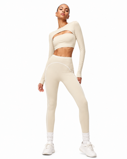 Women's High Rise Topstitching Leggings