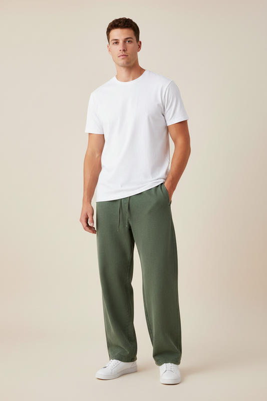 Unisex Vintage Wash Loose Sweatpants