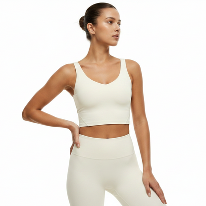 Women's U-Neck Yoga Sports Bra