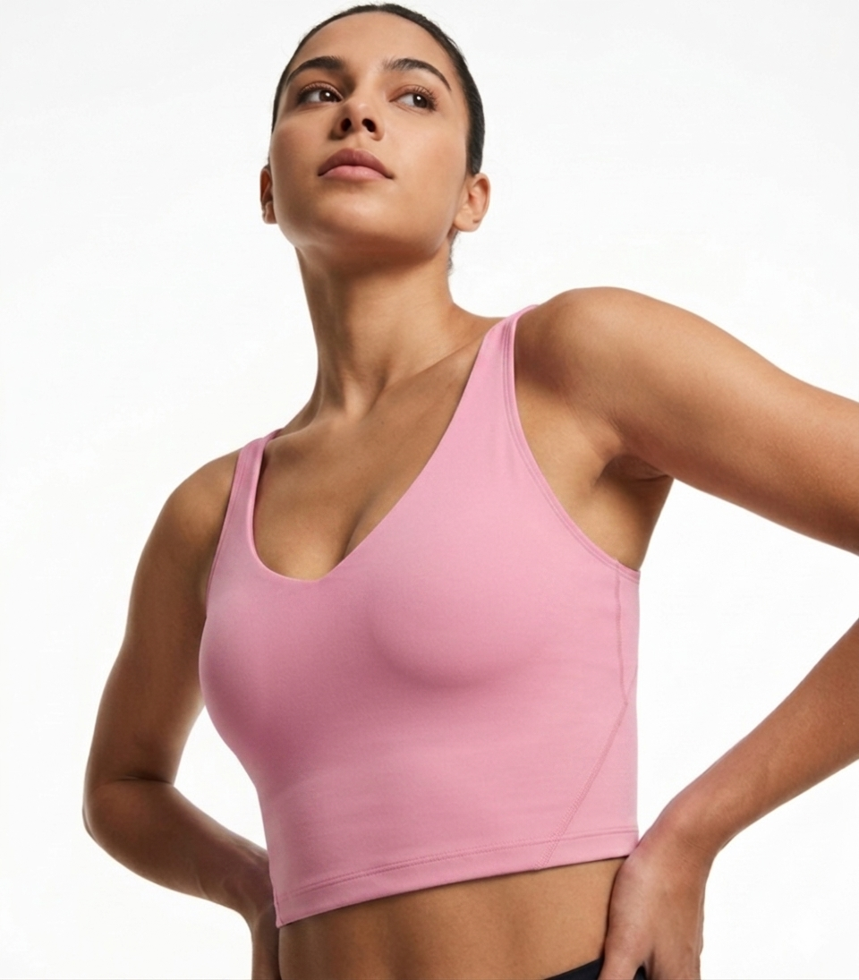 Women's U-Neck Yoga Sports Bra