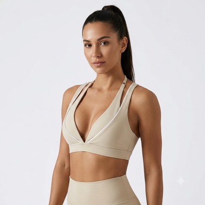 Vera Halter Neck Yoga Sports Bra