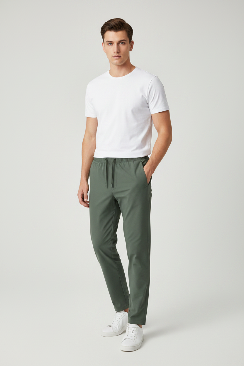 Unisex Lightweight Tapered Track Pants