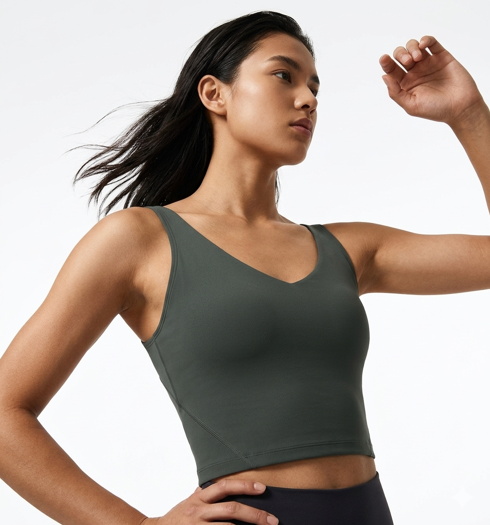 Women's U-Neck Yoga Sports Bra
