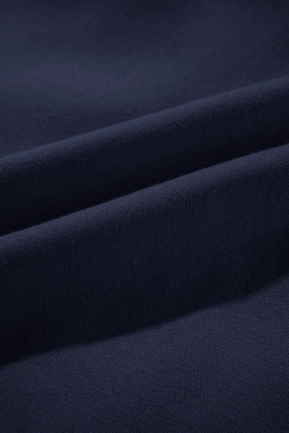 Solid Reverse Seams Hoodie and Joggers Set