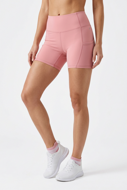 Capri High Rise Yoga Shorts