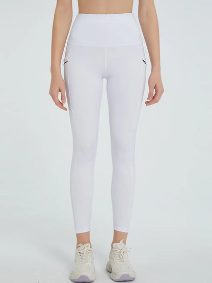 High Waist Active Leggings With Pockets