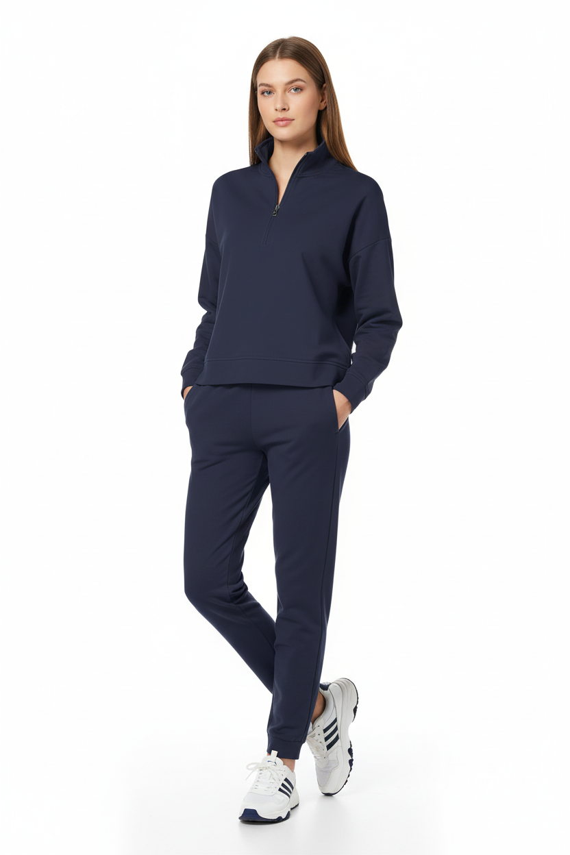 Womens Perform Quarter Zip (Navy, Gray, Black)