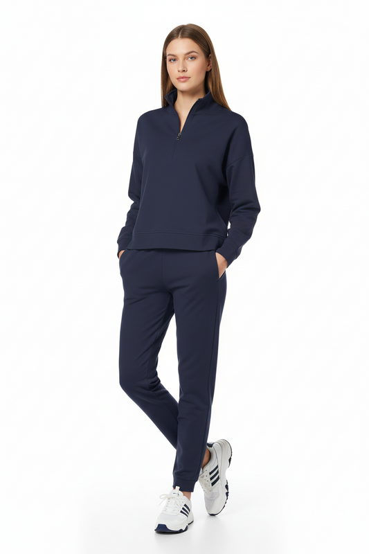 Womens Perform Quarter Zip (Navy, Gray, Black)