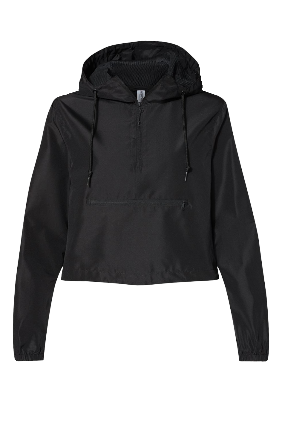 Lightweight Pullover Crop Windbreaker