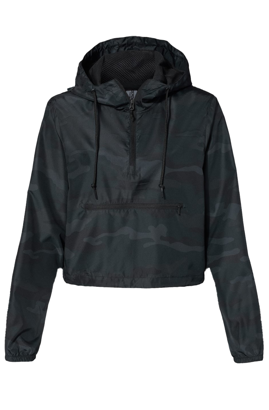 Lightweight Pullover Crop Windbreaker