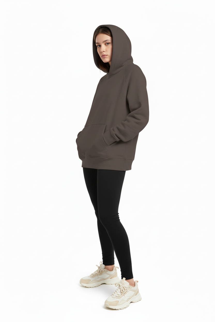 CloudWeave™ Unisex Hoodie (espresso, parchment or mineral)