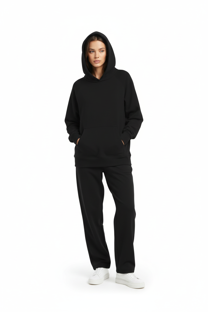 CloudWeave™ Unisex Hoodie (green, eclipse or black)