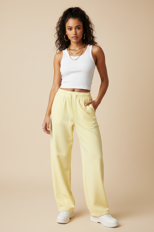 Unisex Vintage Wash Loose Sweatpants