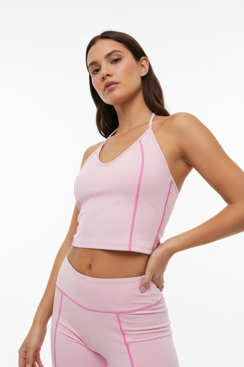 FormaKnit Halter Crop