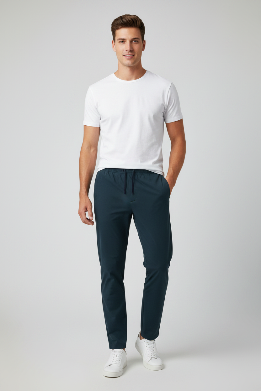 Unisex Lightweight Tapered Track Pants