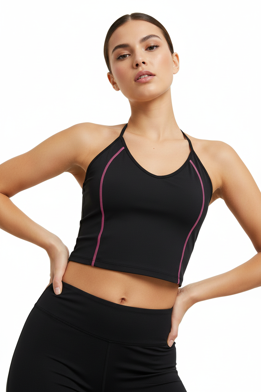 FormaKnit Halter Crop