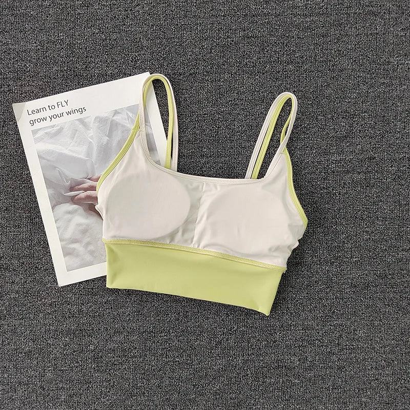 Breathable Sports Bra - Shockproof Fitness Tops