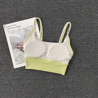 Breathable Sports Bra - Shockproof Fitness Tops