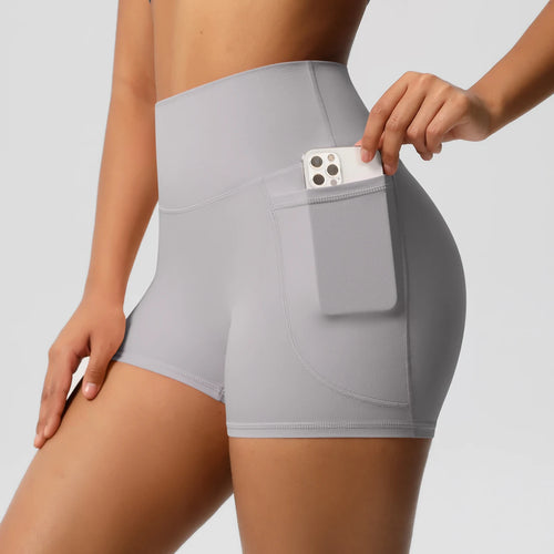 Pocketed Yoga Shorts