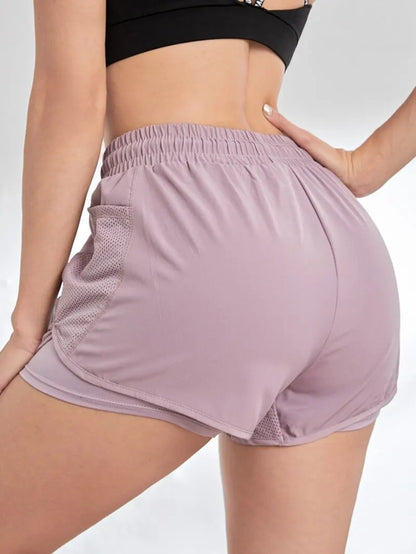 Elastic Sport Shorts