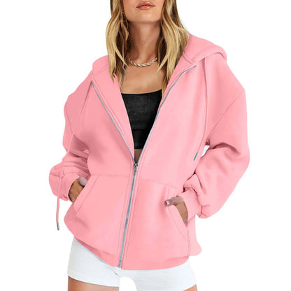 Stylish Zip Up Sweatshirt