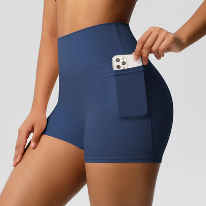 Pocketed Yoga Shorts