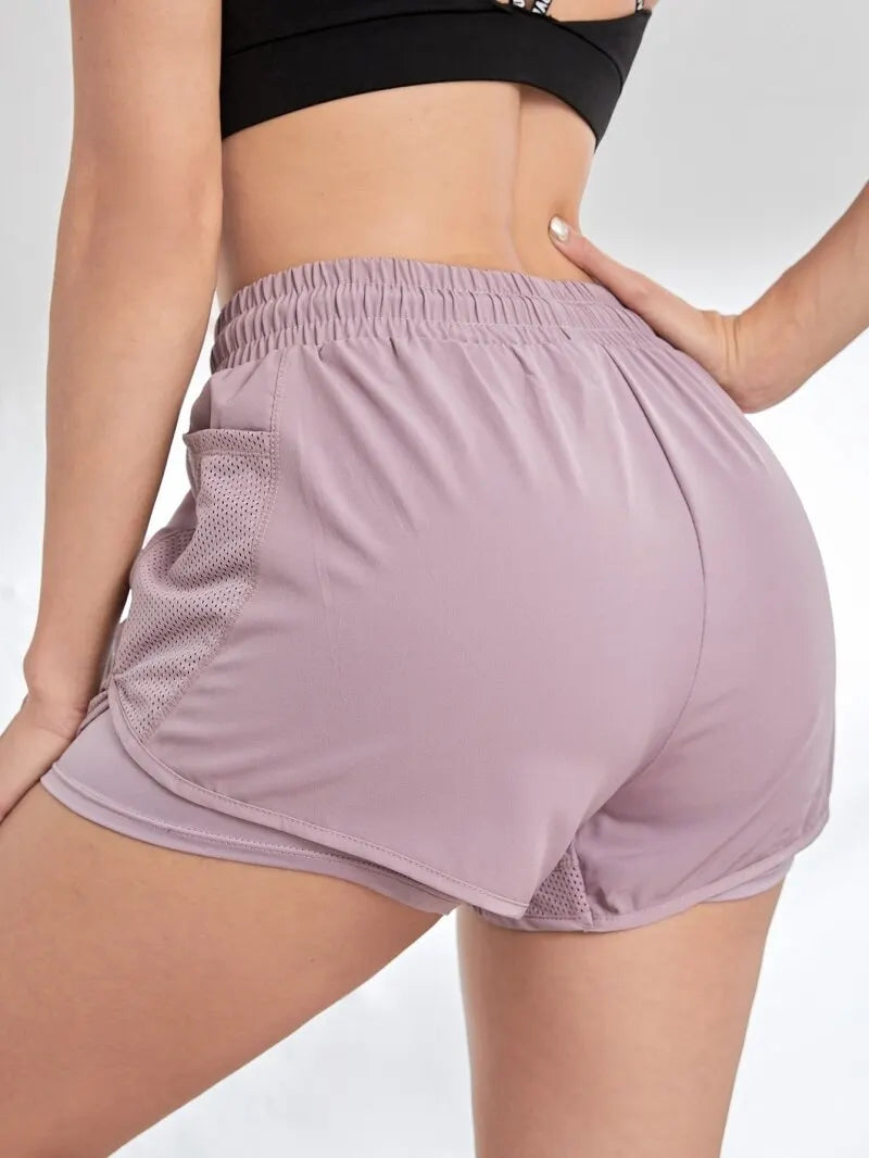 Elastic Sport Shorts