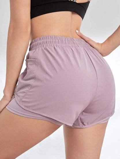 Elastic Sport Shorts