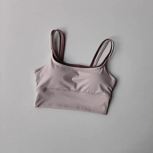 Breathable Sports Bra - Shockproof Fitness Tops
