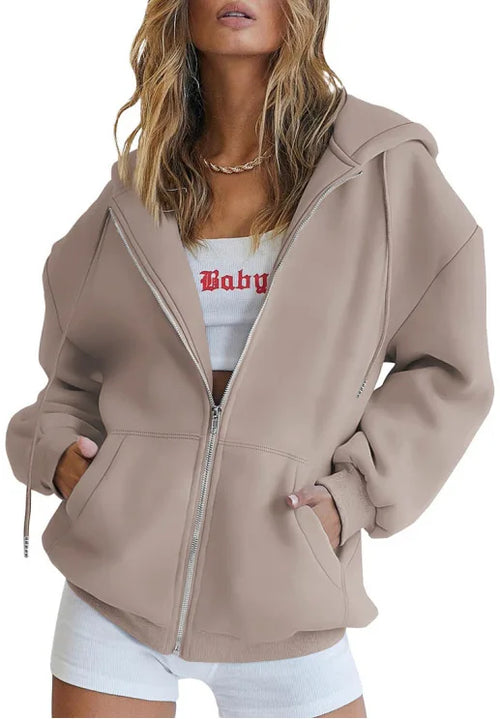Stylish Zip Up Sweatshirt