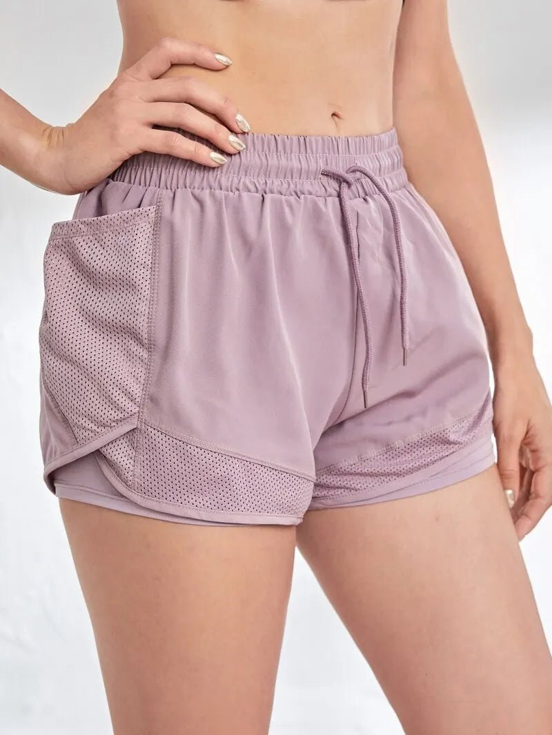 Elastic Sport Shorts