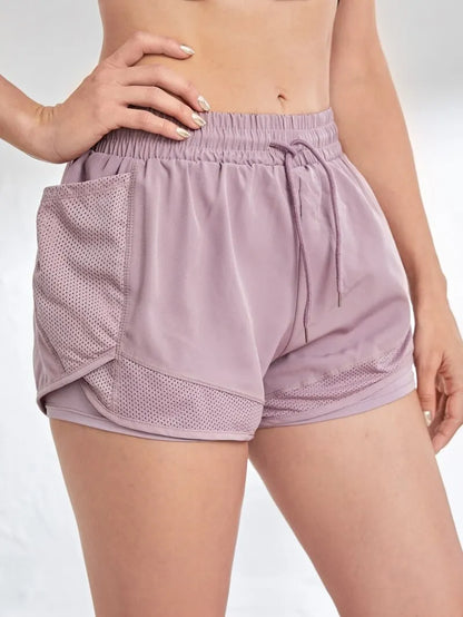 Elastic Sport Shorts