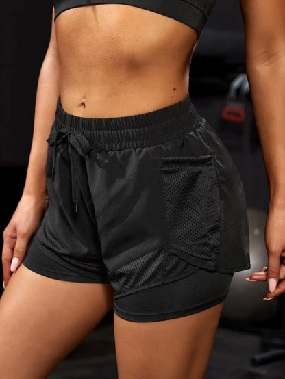 Elastic Sport Shorts