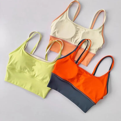 Breathable Sports Bra - Shockproof Fitness Tops