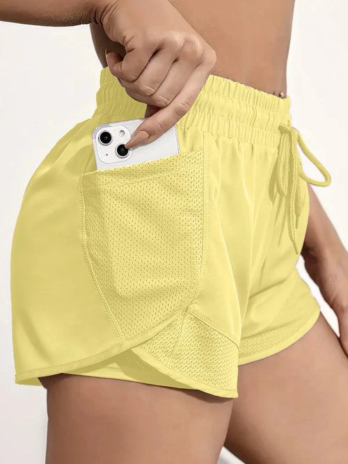 Elastic Sport Shorts