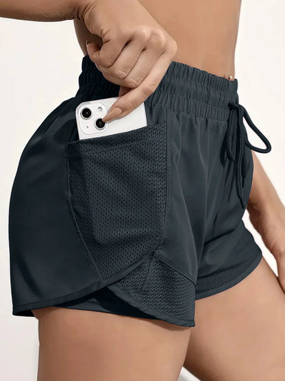 Elastic Sport Shorts