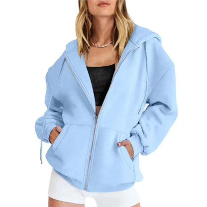 Stylish Zip Up Sweatshirt