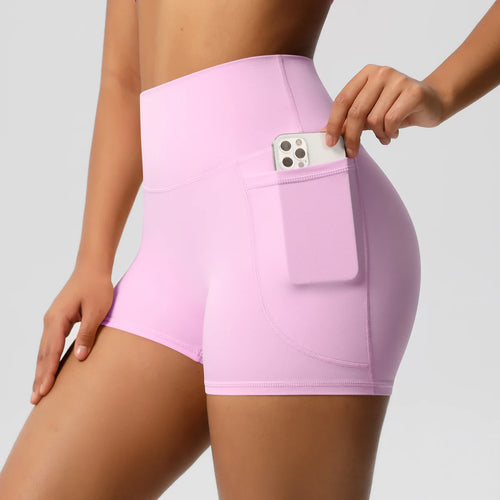 Pocketed Yoga Shorts
