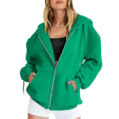 Stylish Zip Up Sweatshirt