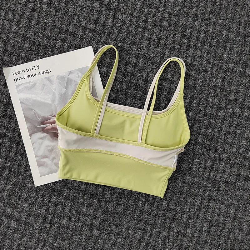 Breathable Sports Bra - Shockproof Fitness Tops