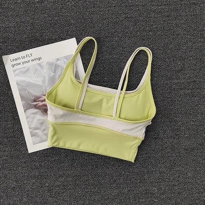 Breathable Sports Bra - Shockproof Fitness Tops