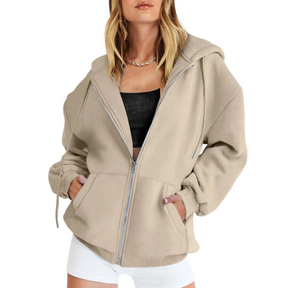 Stylish Zip Up Sweatshirt