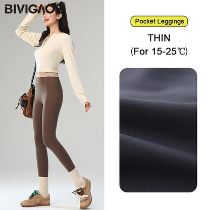 Fleece Pocket Leggings