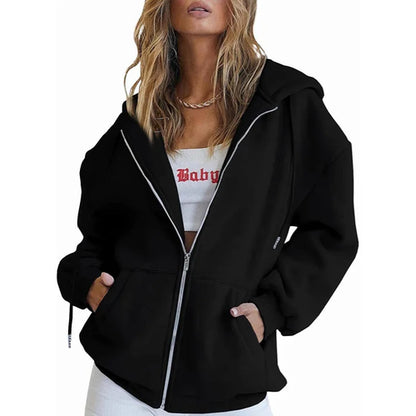 Stylish Zip Up Sweatshirt