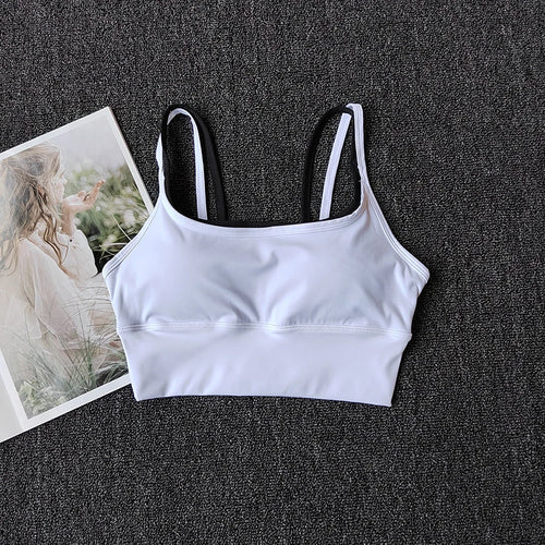 Breathable Sports Bra - Shockproof Fitness Tops