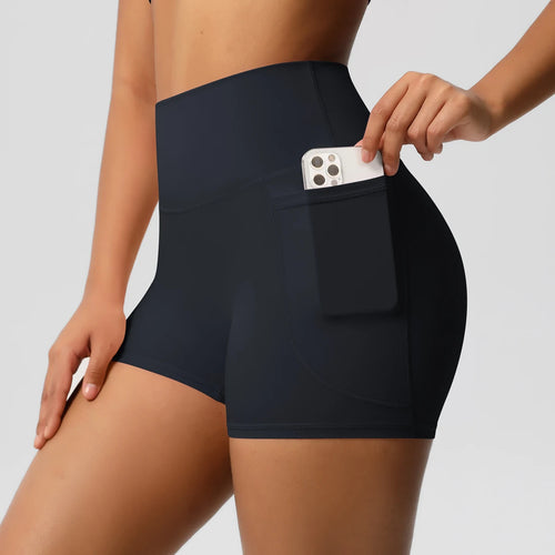 Pocketed Yoga Shorts