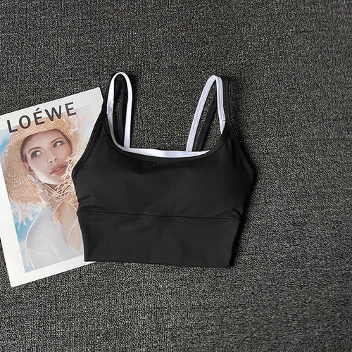 Breathable Sports Bra - Shockproof Fitness Tops