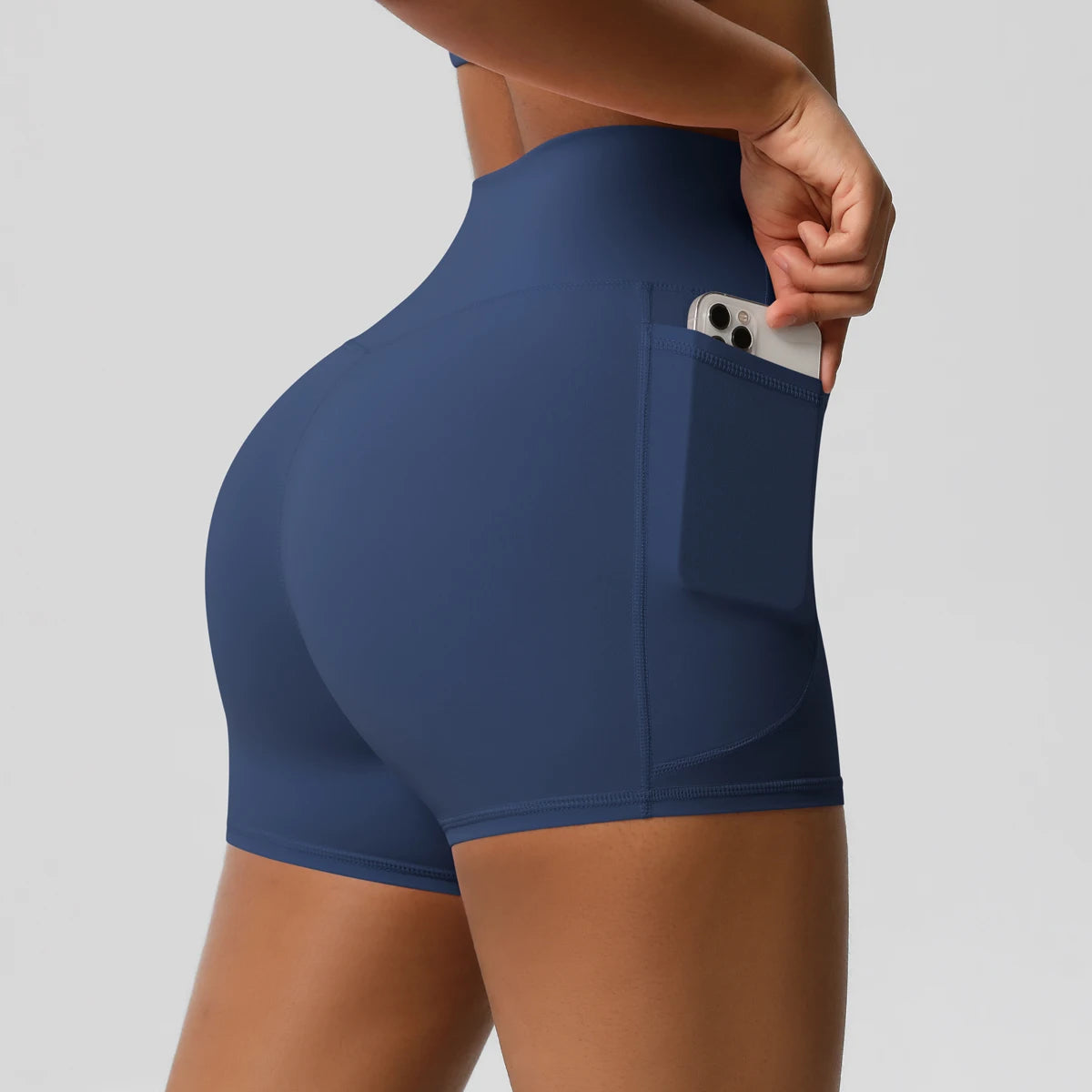 Pocketed Yoga Shorts