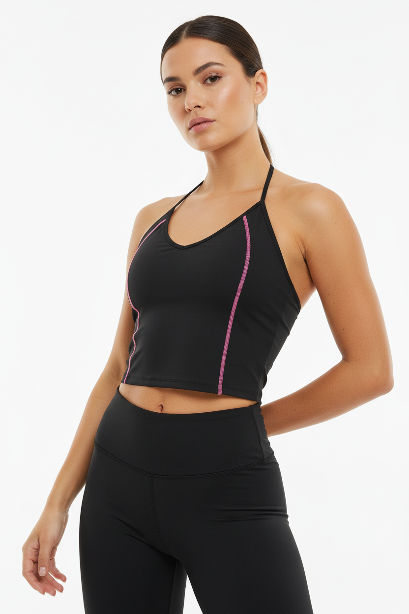 FormaKnit Halter Crop